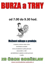 Burza a trhy Soběslav červenec 2026