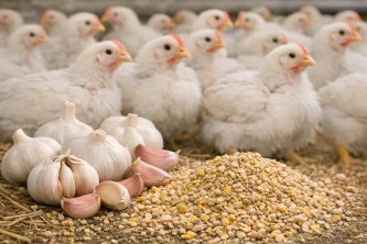 Česnek ve výživě brojlerových kuřat