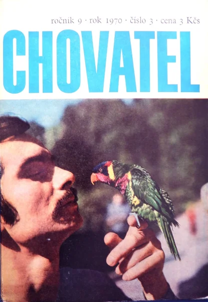 Obálka časopisu Chovatel z roku 1970.