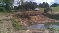 Stavba rybníku