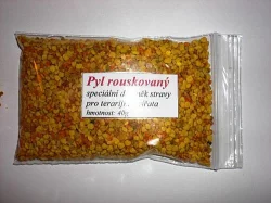 Květinový pyl-spec. doplněk stravy terar. zvířat