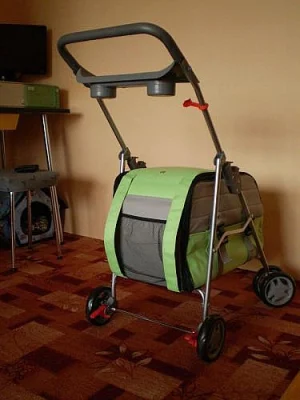 Kočárek na pejska 