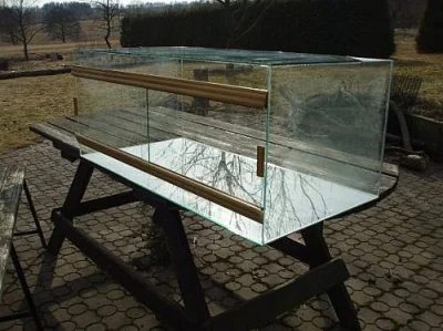 terárium 120x60x60cm celoskleněné -NOVÉ