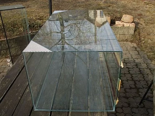 terárium 100x50x40cm celoskleněné -NOVÉ