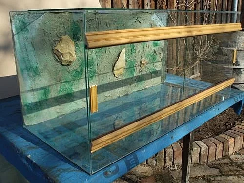 TERÁRIUM PRO AGAMY,želvy 96x44x44cm-nové