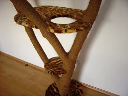 Originální škrabadlo pro kočky - ruční výroba