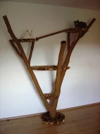 Originální škrabadlo pro kočky - ruční výroba