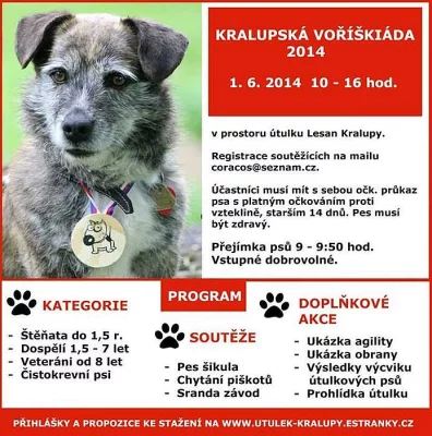 Kralupská voříškiáda 2014