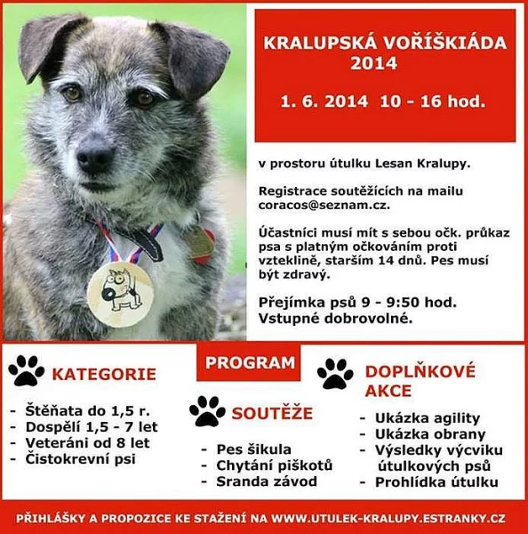 Kralupská voříškiáda 2014