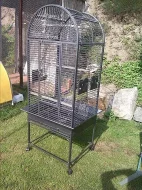 Klec pro papoušky 130x60x50