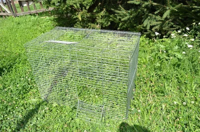 Vrchní část klece bez vaničky