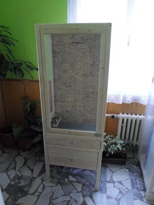 Voliéry, klece pro ptactvo a hlodavce