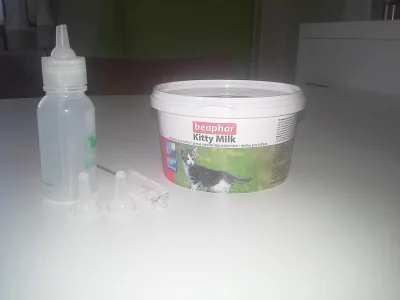 mléko pro koťata beaphar a lahvička