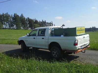 Vybavené auto pro převoz ryb
