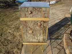 terárium pro chameleona 96x44x44cm-nové nepoškozené