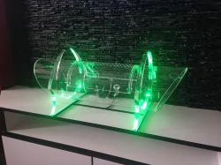 Terárium s LED podsvícením