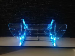 Terárium s LED podsvícením