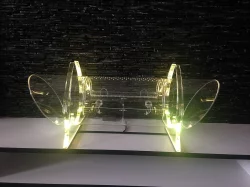 Terárium s LED podsvícením