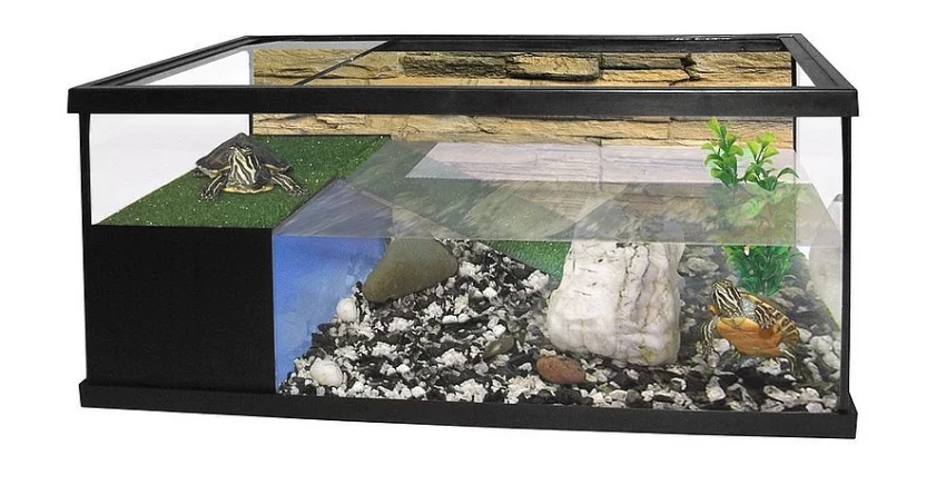 Akvárium pro vodní želvy - želvárium