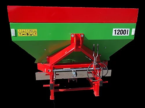 Rozmetadlo hnojiv dvoutalířové nesené