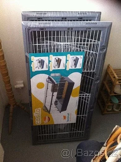 Klec Casita 120 nebo 100cm Nová s vybavením