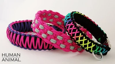 JEDINEČNÉ RUČNĚ PLETENÉ OBOJKY A VODÍTKA PRO PSY