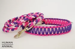 JEDINEČNÉ RUČNĚ PLETENÉ OBOJKY A VODÍTKA PRO PSY