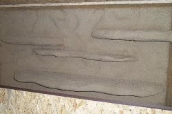 Terárium 100x50x50 s pozadím pro agamy