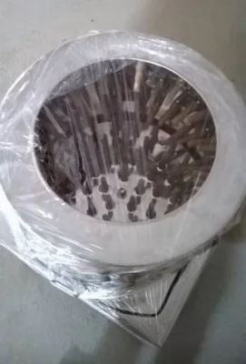 Nerezová bubnová škubačka drůbeže