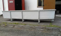 Koupím žlaby a odchovné nádrže