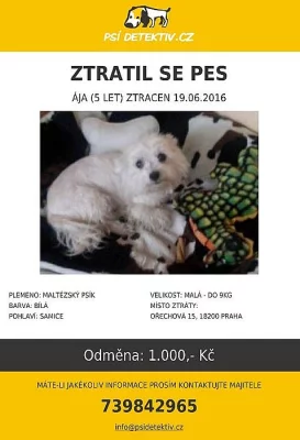 Ztratila se Ája