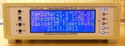 Termostat (hygrostat) do líhne.Aj GSM verzia na mobil.