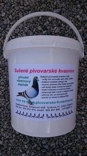 Sušené pivovarské kvasnice