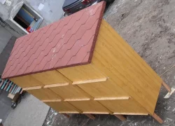 Zateplená 9-ti kotcová králíkárna