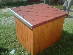 Zateplená psí bouda MINI02 (100x80x70)