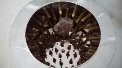 nerezová bubnová škubačka na drůbež