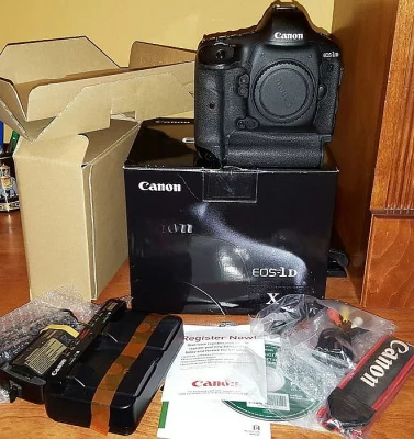 Mise à disposition de mon appareil photo CAnnon EOS X 1D