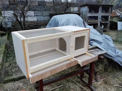 Prodám levně klece,holubníky,budky,kotce,boudy,voliéry