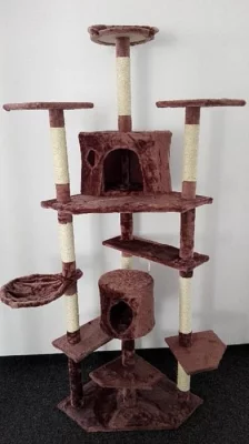 Nové škrabadlo s výškou 200 cm -  hnědé