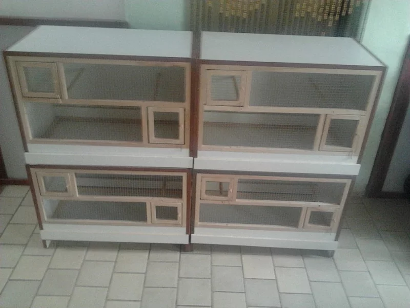 Prodám levně klece,holubníky,budky,kotce,boudy,voliéry