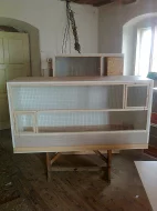 Prodám levně klece,holubníky,budky,kotce,boudy,voliéry