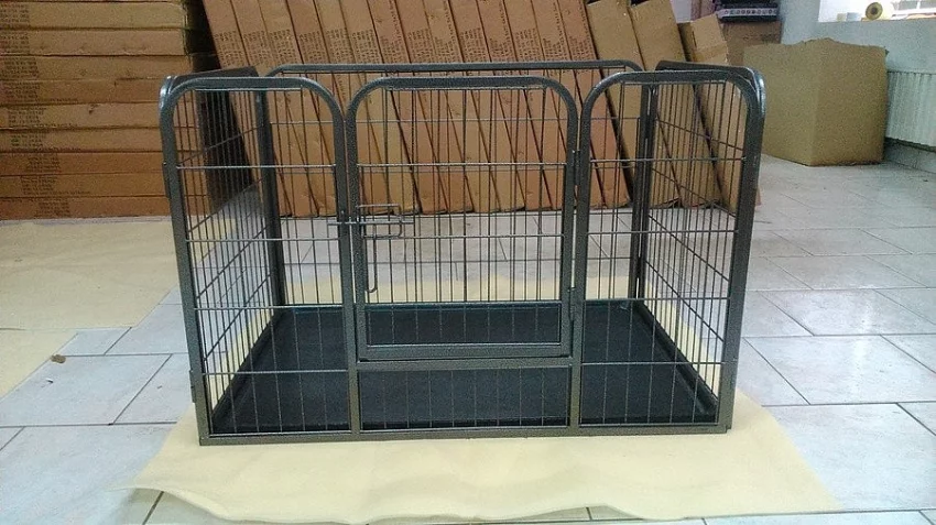 Ohrádka pro psy - s plastovým dnem