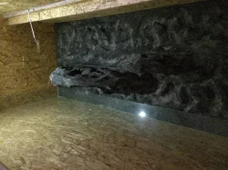 Terarium - nepoužité - Výška 83cm, hloubka 120cm, délka 200