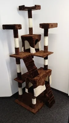 Nové škrabadlo s výškou 181 cm - hnédé/béžové