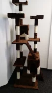 Nové škrabadlo s výškou 181 cm - hnédé/béžové