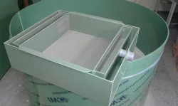 Kruhové odchovné nádrže + líhň. aparáty