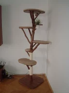 Kočičí strom /škrabadlo/kočka/koťata