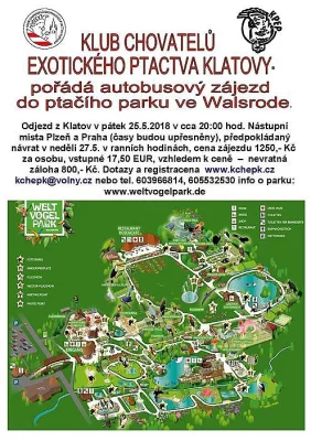 ptačí park Walsrode