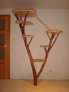 Kočičí strom /škrabadlo/kočka/koťata/pelíšek