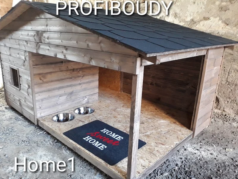 Nová zateplená bouda pro psa